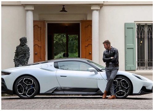 David Beckham cầm lái siêu xe Maserati MC20