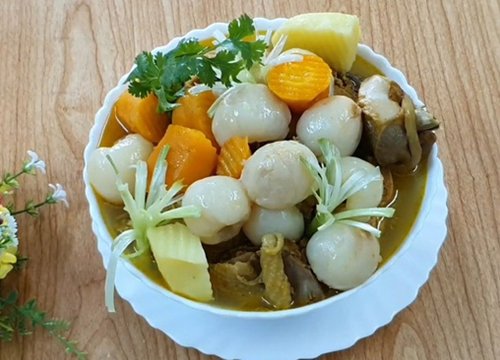 Gà nấu vải - Món ngon dễ làm