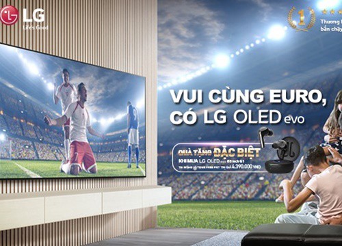 Thị trường TV sôi động mùa Euro: nhiều khuyến mãi