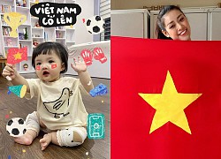 Tiểu Vy, Khánh Vân và dàn sao hừng hực khí thế cổ vũ tuyển Việt Nam: Tất cả đu trend đoán tỉ số, con gái Đông Nhi gây sốt