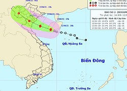 Tin bão khẩn cấp trên Biển Đông, hướng đổ bộ Hải Phòng - Nghệ An