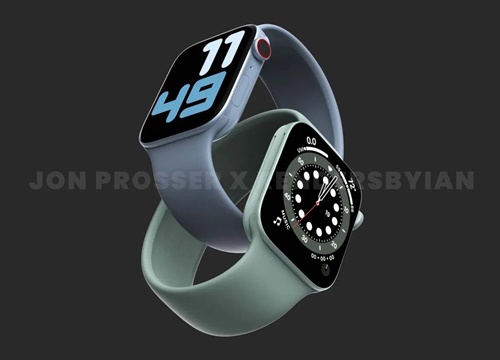 Apple Watch Series 7 có thiết kế mới, viền màn hình mỏng hơn, Ultra Wideband, chip xử lý mới và pin lớn hơn