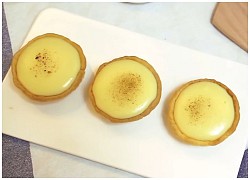 Cách làm bánh tart phô mai nướng tan chảy béo ngậy đơn giản tại nhà