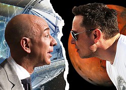 Cuộc đấu từ Trái Đất lên Mặt Trăng của Elon Musk và Jeff Bezos