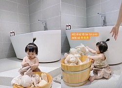 Đông Nhi khoe con gái "đáng đồng tiền bát gạo", mới 8 tháng tuổi đã trổ tài làm 1 việc cực đảm, bố mẹ được nhờ lắm đây