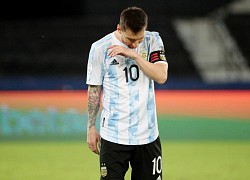 Messi không cứu nổi Argentina