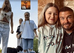 Mới 9 tuổi, Harper Beckham đã phổng phao hơn cả bạn gái của anh trai