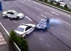 Quái xế bị cảnh cảnh sát truy đuổi, drift ngoạn mục không kém gì Fast and Furious!