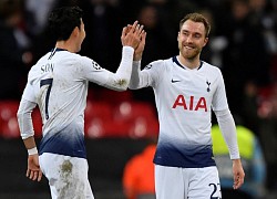 Son Heung-min động viên Eriksen sau bàn thắng vào lưới Lebanon