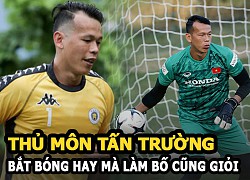 Thủ môn Bùi Tấn Trường &#8211; &#8220;Kẻ hủy diệt&#8221; Malaysia bắt bóng hay mà làm bố cũng giỏi