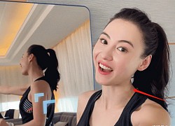 Ảnh chụp cho thấy Trương Bá Chi sở hữu vòng 2 thon thả nhưng clip thực tế lại 'vạch trần' sự thật