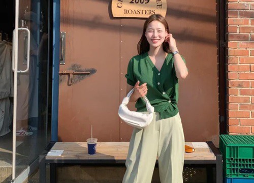 Học gái Hàn lên đồ đồng màu nhàn tênh nhưng hiệu quả sành điệu tăng gấp bội