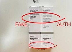 Khỏi dài dòng phức tạp, bạn cứ test nhanh 4 điều sau là biết mình có mua phải serum The Ordinary giả hay không