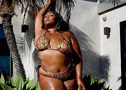 Nặng cả trăm kg, ngôi sao giành giải Grammy Lizzo liên tục diện bikini