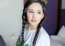 Mai Phương Thúy rất hay diện kiểu áo phông hack tuổi này, tiếc là trông trẻ quá hóa 'cưa sừng làm nghé'