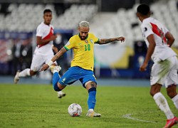 Neymar tỏa sáng giúp Brazil thắng đậm Peru