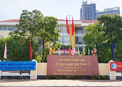 Trụ sở UBND quận 7 vẫn duy trì hoạt động sau khi có ca mắc COVID-19