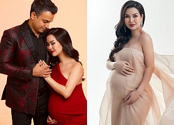 Võ Hạ Trâm diện váy xuyên thấu khoe bụng bầu trước ngày sinh con gái