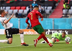 Chạy 97m trong 14,2 giây, Ronaldo phá dớp trước ĐT Đức