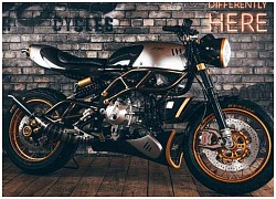 Chiêm ngưỡng xe mô tô Cafe Racer được dát vàng