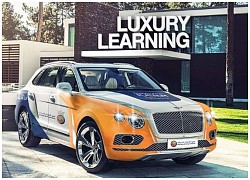 Dùng siêu xe Bentley, Porsche cho học viên tập lái