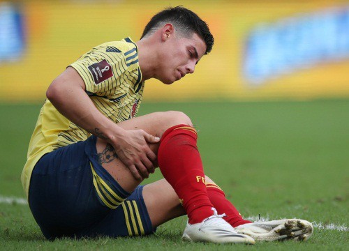 Hào quang của James Rodriguez ở tuyển Colombia vụt tắt