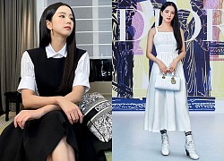 Jisoo (BLACKPINK) "gây nổ" sự kiện toàn cầu khủng Dior Cruise 2022, vào Instagram xem ảnh hậu trường zoom cận còn choáng hơn