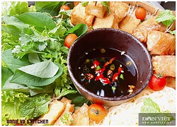 Làm bún đậu nước tương siêu ngon chỉ với 4 bước này