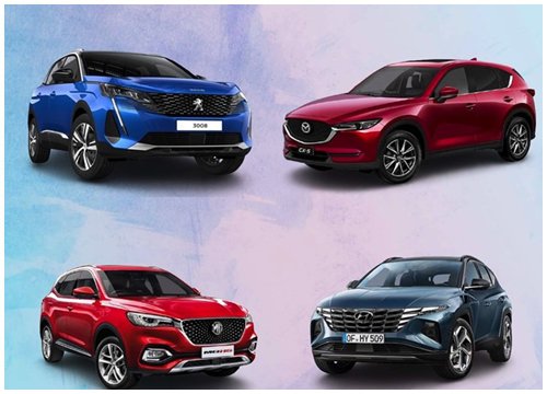 Điểm tên các mẫu SUV cỡ trung giá dưới 1 tỉ đồng đáng mua trong năm 2021