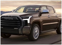 Rò rỉ hình ảnh Toyota Tundra 2022 trước ngày ra mắt