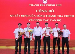 Thanh tra Chính phủ bổ nhiệm nhiều cán bộ