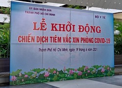 TPHCM khởi động chiến dịch tiêm vắc xin Covid-19 lớn nhất từ trước đến nay