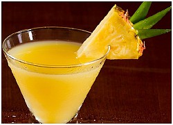 Cách làm cocktail dứa chanh mát lạnh