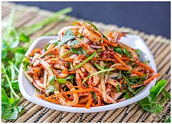 Cách làm salad mực cay siêu hấp dẫn