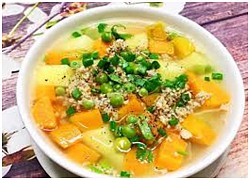 Cách nấu canh khoai tây thịt heo thơm ngon