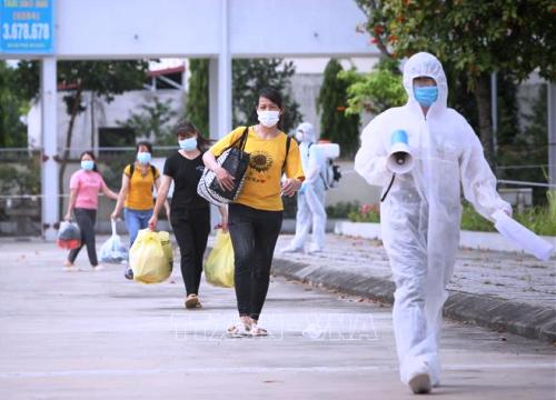 Một ngày 177 bệnh nhân Covid-19 Bắc Giang xuất viện