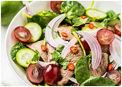 Salad thịt bò kiểu Thái lạ miệng, mát lành