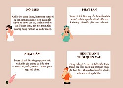 Stress tác động đến da như thế nào