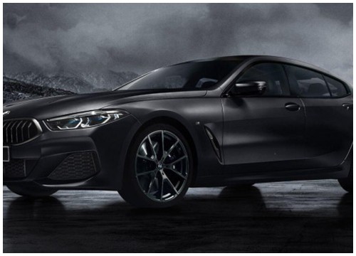 Cận cảnh BMW 8 Series Frozen Black Edition đen huyền bí