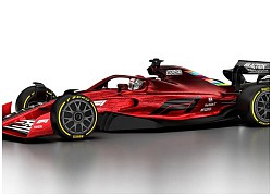 Lộ hình ảnh xe đua F1 mùa giải 2022