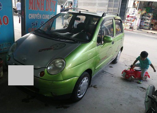 Dân chơi khiến CĐM 'choáng váng' khi biến 'huyền thoại' Daewoo Matiz thành xe bán tải