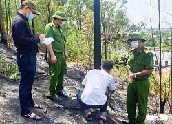 Đi tập thể dục vứt tàn thuốc lá gây cháy rừng, dập hai tiếng mới xong