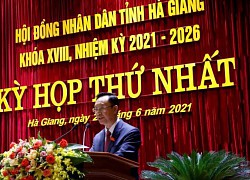 Hà Giang: Chủ tịch HĐND, Chủ tịch UBND tỉnh tái đắc cử nhiệm kỳ mới