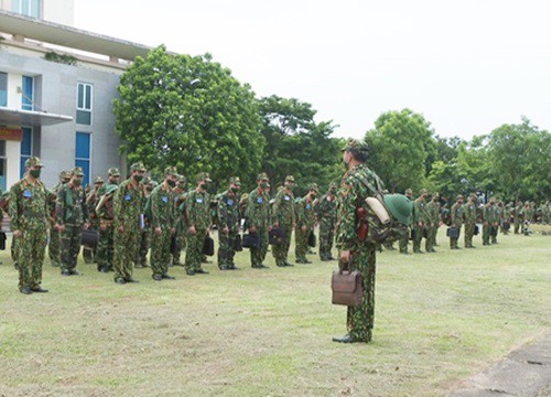 Hoàn thành diễn tập chỉ huy cơ quan 1 bên 1 cấp trên bản đồ, sa bàn