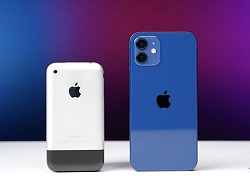 iPhone 12 so tốc độ với iPhone đời đầu