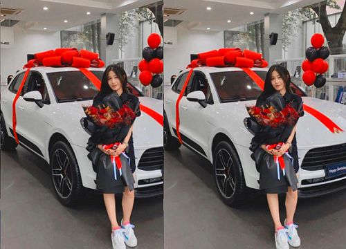 Sinh nhật 26 tuổi, 'Mẹ Xoài' Trang Lou tậu Porsche Macan giá hơn 4 tỷ đồng