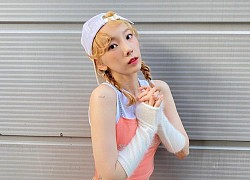 Taeyeon khoe eo thon ở tuổi 32