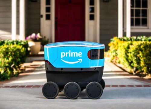 Amazon thử nghiệm robot giao hàng