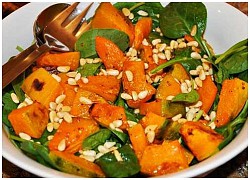 Cách làm salad bí ngô cực hấp dẫn