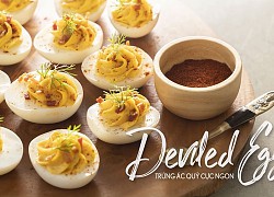 Cách làm trứng ác quỷ (deviled egg) - món khai vị đẹp mắt cho các buổi tiệc